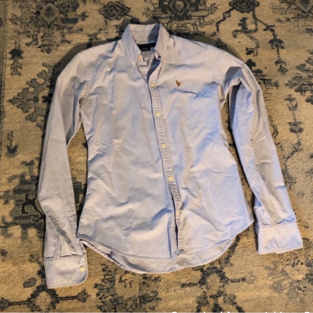 Polo by Ralph Lauren Blue Casual Button Down Shirt